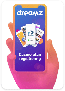 Casinon utan krav på registrering